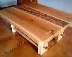 New Unique Live Edge Dining Table Etsy In 2020 Oak Coffee Table Coffee Table Unique Wood Furniture