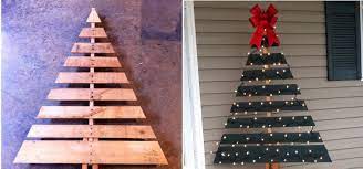 String a piece of twine across the wood. 20 Diy Christmas Decorations And Design Ideas For The Outdoors