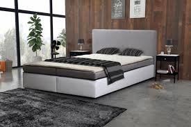 Um das beste bett für einen zu finden, benötigt es ein wenig recherche und wissen über ausführungen und ausstattung. Boxspringbett Hotelbett 180x200 Bonellfederkern Bett Topper Paxos 6 Grau Weiss Kuechen Preisbombe