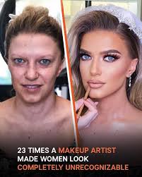 Makeup Artist's Unbelievable Before-and-After Photos