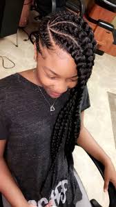 Tight braids actually break your hair off. Ankara Teenage Braids That Make The Hair Grow Faster Ankara Styles Ankara Hair Pattern Is All Shades Of Trendy Wear One Of These Styles Like A Braid For Hair Ages Just
