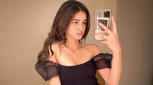 Got A Skype Date Ananya Panday S Sexy Body Hugging Black Dress Is Perfect For It Vogue India She is also known by chunky pandey's daughter. sexy body hugging black dress