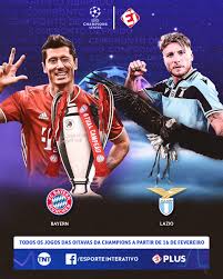 Transição rápida com coman a descer pela esquerda, a derivar para o centro e a. Tnt Sports Brasil V Twitter Atual Campeao Ja Tem Adversario Bayern X Lazio Vao Se Enfrentar A Partir Do Dia 16 De Fevereiro E Voce Acompanha No Eiplus Https T Co N4sfvgyb6g Facebook E Tnt