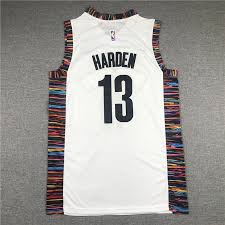 Jalen and jacoby react to rumors that james harden's rockets jersey is retired in a houston strip club.✔ subscribe to espn on youtube. James Harden 13 Brooklyn Nets 2021 Biggie City Edition White Jersey Jerseys2021