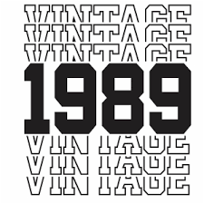 Download Vintage 1989 31th Birthday Svg 31th Birthday Svg Cut File Download Jpg Png Svg Cdr Ai Pdf Eps Dxf Format