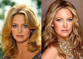 Kate hudson isn't raising her daughter without a gender after all. Goldie Hawn And Kate Hudson At Age 25 A Young Goldie Hawn Placed Beside Her Daughter Kate Hudson Will Definitely P Goldie Hawn Young Celebrity Kids Goldie Hawn