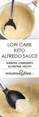 Low Carb Keto Alfredo Sauce Garlic Parmesan Cream Sauce Recipe This Low Carb Keto Alfredo Sauce Is E Keto Alfredo Sauce Keto Diet Recipes Keto Recipes Easy