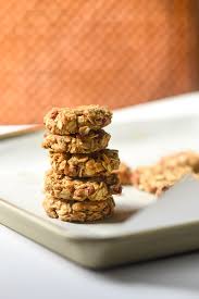 These healthy oatmeal cookies feature bananas, sunflower seeds, raisins, and coconut. No Bake Pb Oat Goji Breakfast Cookies Rd Licious Registered Dietitian Columbia Sc