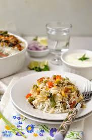 Kerala Vegetable Biryani Vegetarian Recipe Vegetarian Recipes Vegetarian Cooking Veggie Recipes