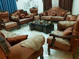 مفروشات المنار كنب 14 مقعد يتسع لصاله كبيره نفس النقش خشب فيسبوك