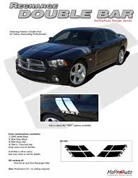 1969 Dodge Charger Rt Matte Black Recharge Double Bar Dodge Charger Hash Mark Hood To Fender Decals Stripes Fits 2011 2014 Dodge Charger Mopar Dodge Charger Rt