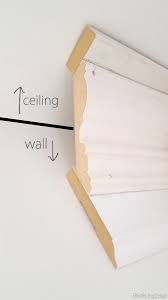 How to install crown molding with uplights. Installing Crown Molding To Be Super Chunky And Beefy