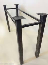 Metal Table Legs Made To Order Bolt Together Table Kit Steel Furniture Legs Metal Table Base Iron Table Legs Metal Table Legs