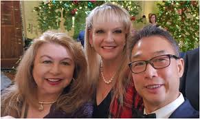 美中经文协会名誉顾问梁捷扬应邀参加白宫圣诞晚宴-协会资讯-美中经济文化协会-Chinese American Economic Culture  Association