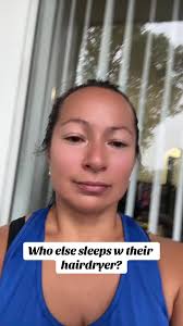 Who else sleeps w their #hairdryer? #hairdryeraddict #mystrangeaddiction  #brownnoise