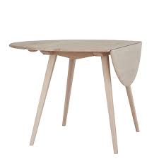 If you have a smaller area where you dine, opt for an oval table. Ercol Originals Drop Leaf Table Temperature Design