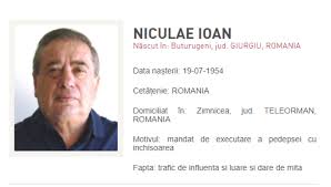 Ioan niculae a fost condamnat în primă instanță, în 2018, de tribunalul bucurești, la 3 ani și 6 luni de închisoare. 1sb5edokn Knm