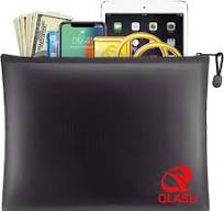 Large Fireproof Document Bag 13.4”x 9.4” Waterproof Money ...