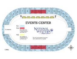 National Western Stock Show Seating Chart Best Picture Of
