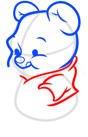 How To Draw Chibi Winnie The Pooh, Pooh Bear, Step By Step, Drawing Guide,  By Dawn - Dragoart