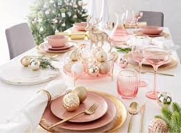 Pin By Elsieandjim On Christmas Picnic Table In 2020 Christmas Day Lunch Pink Christmas Table Pink Christmas Table Setting