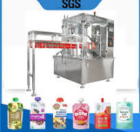 Spout Bag Fruit Juice Jelly Milk Spout Pouch Filling Machine Honey Sachet  Packing Machine Liquid Filler