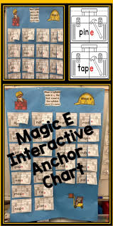 Magic E Super E Sneaky E Interactive Anchor Chart First