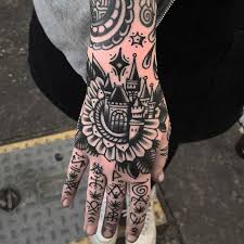 Tattooed By Will Geary Tattoos Hand Tattoos Tattoos Traditional Tattoo