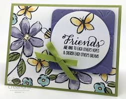 Stampin Up Card Making Scrapbooking And Paper Crafting In San Jose Cards For Friends Stamped Cards Flower Cards
