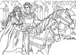 King And Queen Riding Coloring Pages For Kids Bfz Printable Horse Riding Coloring Pages For Kids