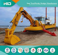 Self Propelled River Cleaning Dredger Silt Removal Equipment ...
