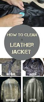 Learn How To Clean A Leather Jacket Leather Cleaning Leather Jacket Cleaning
