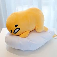 Robot Check Plush Pillows Pillows Gudetama