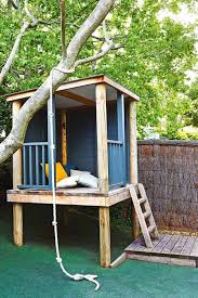 As A Parent You Surely Know How Important It Is Your Children To Have A Playhouse In The Home In A Child S Dev Backyard For Kids Tree House Kids Backyard Fun