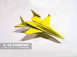 Bastelbogen flugzeug zum ausprinten fuer kinder : Papierflieger Selbst Basteln Papierflugzeug Falten Beste Origami Flugzeug F 14 Tomcat Youtube