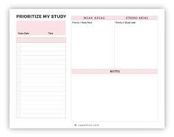 Announcing that this printable is going to include a little something extra. 17 Free College Printables Organized Students Swear By