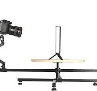 Mcoplus Mesa giratoria de 360 grados para fotografía profesional,  plataforma giratoria para fotografía envolvente, giratoria de 360 grados,  cámara ...