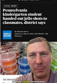 Kindergarten Brings Jello Shots to School