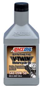 Amsoil 20w 50 Synthetic V Twin Motorcycle Oil