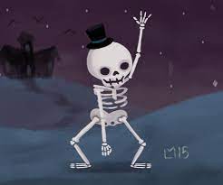 # halloween # spooky # october # skeletons # graveyard. Mi5s Gifs Get The Best Gif On Giphy