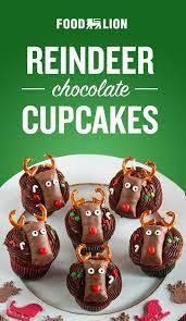 Reindeer Cupcakes Recipe Christmas Baking Christmas Food Holiday Recipes Christmas