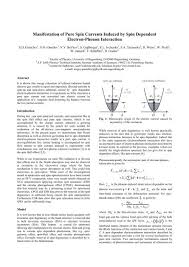 Maybe you would like to learn more about one of these? Manifestation Of Pure Spin Currents Induced By Spin Physik