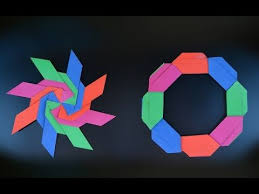 How To Make A Ninja Power Star Out Of Paper Pin By Muhamedomar On Ninja Star With Images Creative Origami Origami Stars Modular Origami
