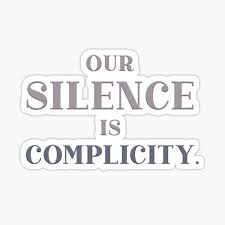 Silence is complicity — whether it's #blacklivesmatter or #zimbabweanlivesmatter. Silence Is Complicity Gifts Merchandise Redbubble