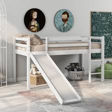 They only have to be high enough so the lower bunk has room to move around. Best Price Low Bunk Beds For Kids