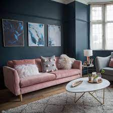 Check spelling or type a new query. Lounge Room Furniture Ideas Pink Sofa Living Dark Living Rooms Gold Living Room