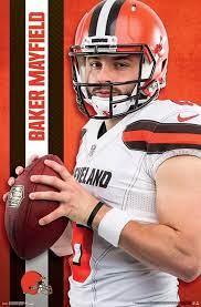 Baker Mayfield Superstar Cleveland Browns Nfl Football Qb Wall Poster Trends International Cleveland Browns Football Cleveland Browns Wallpaper Nfl Cleveland Browns
