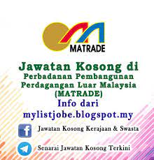 Kerja kosong ssm suruhanjaya syarikat malaysia. Jawatan Kosong Di Perbadanan Pembangunan Perdagangan Luar Malaysia Matrade 05 Oktober 2016 Appjawatan Malaysia