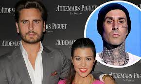 Kourtney kardashian's boyfriend travis barker shares naughty birthday tribute. Scott Disick Is Ok With Ex Kourtney Kardashian Dating Travis Barker Daily Mail Online