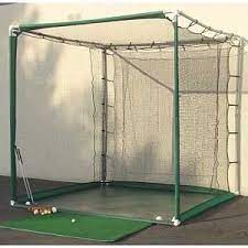 Pvc Golf Cage Frame Golf Room Golf Diy Pvc Projects